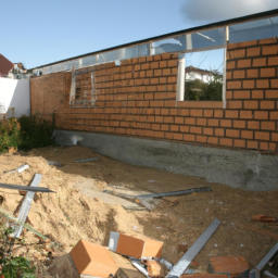 Agrandissement terrasse pour espace de jeu pour enfants Florange